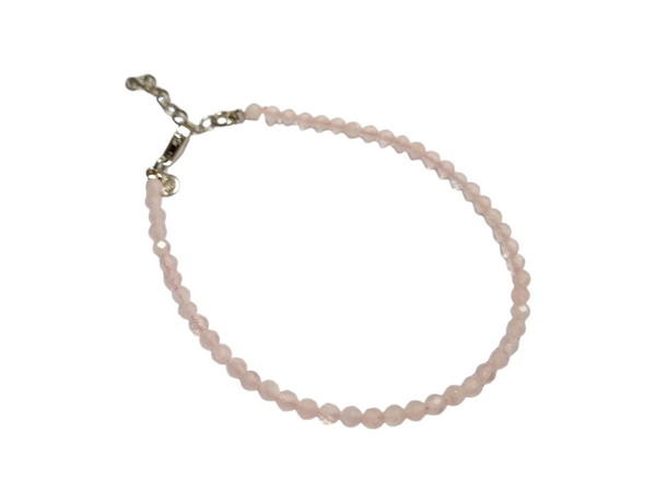 Bracciale quarzo rosa