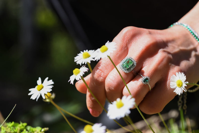 Anello kate emerald