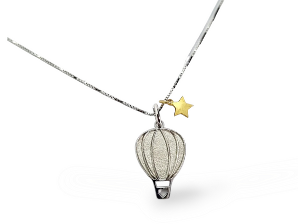 Collana mongolfiera queen stellina