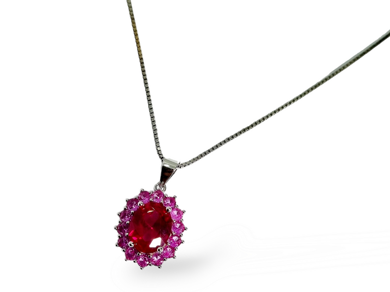 Collana kate fucsia