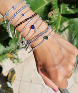 Bracciale cuore blu